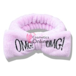 Bentita cu elastic pentru cosmetica BX29 OMG Purple cu Negru